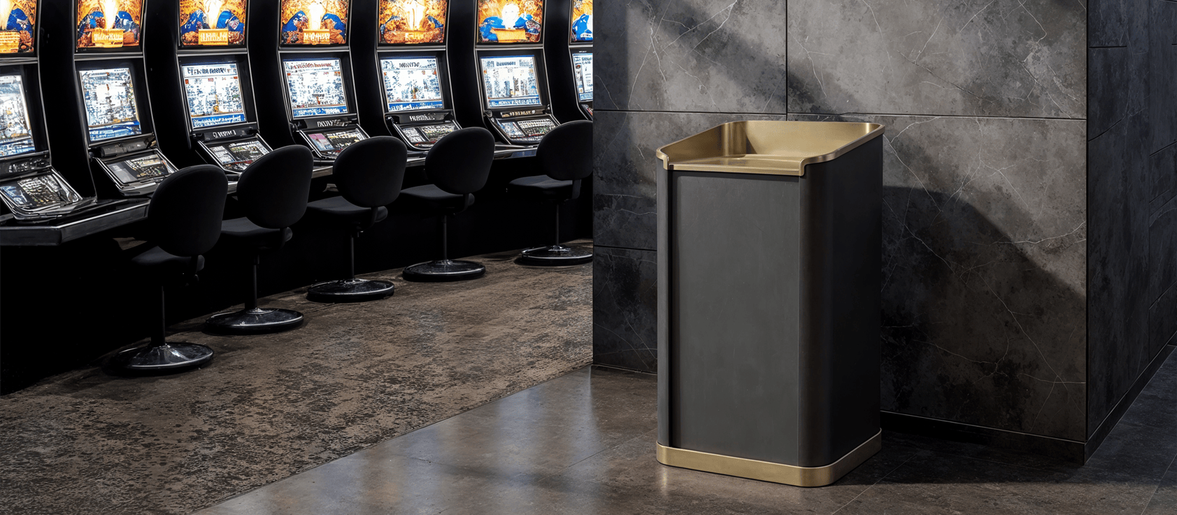 Commercial Trash Cans by Elite Modern